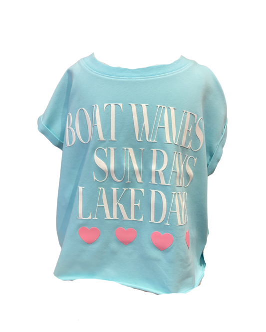 Lake Days Graphic Dolman Top