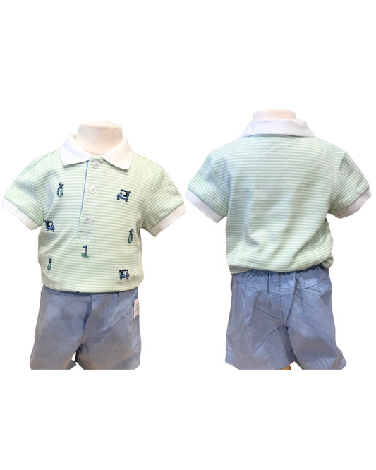 Infant Golf Polo Short Set