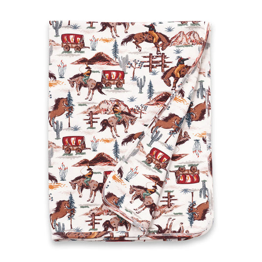 Western Spirit Stroller Blanket