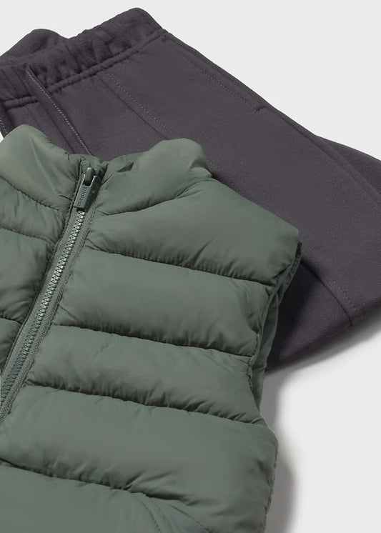 Pullover Vest Pant Set