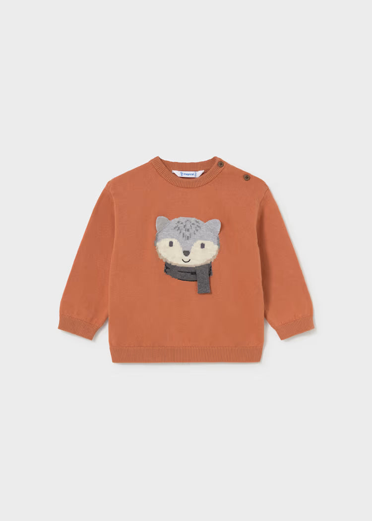 Baby Animal Intarsia Sweater