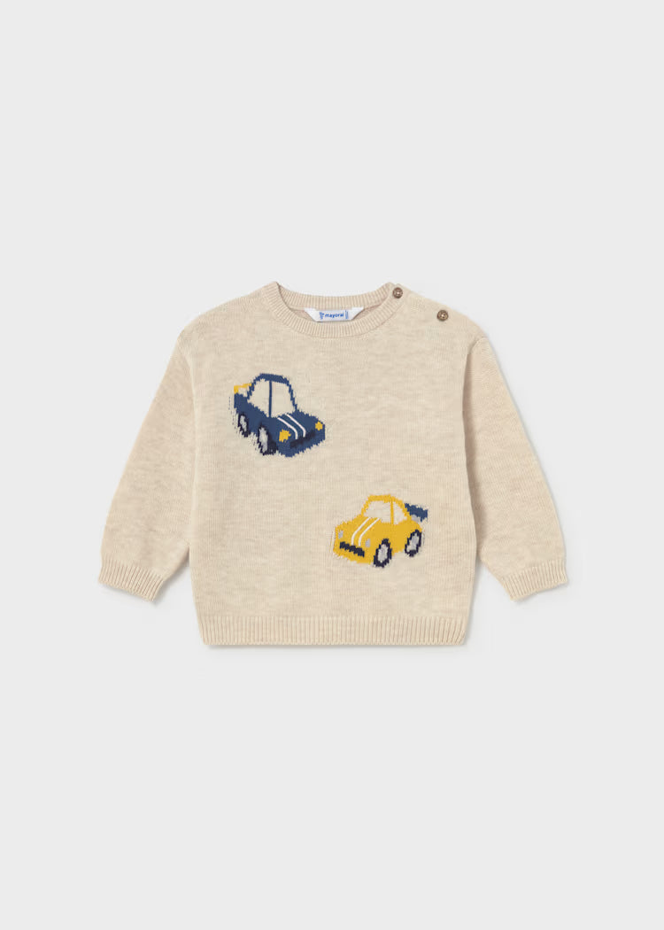 Boys Racecar Sweater
