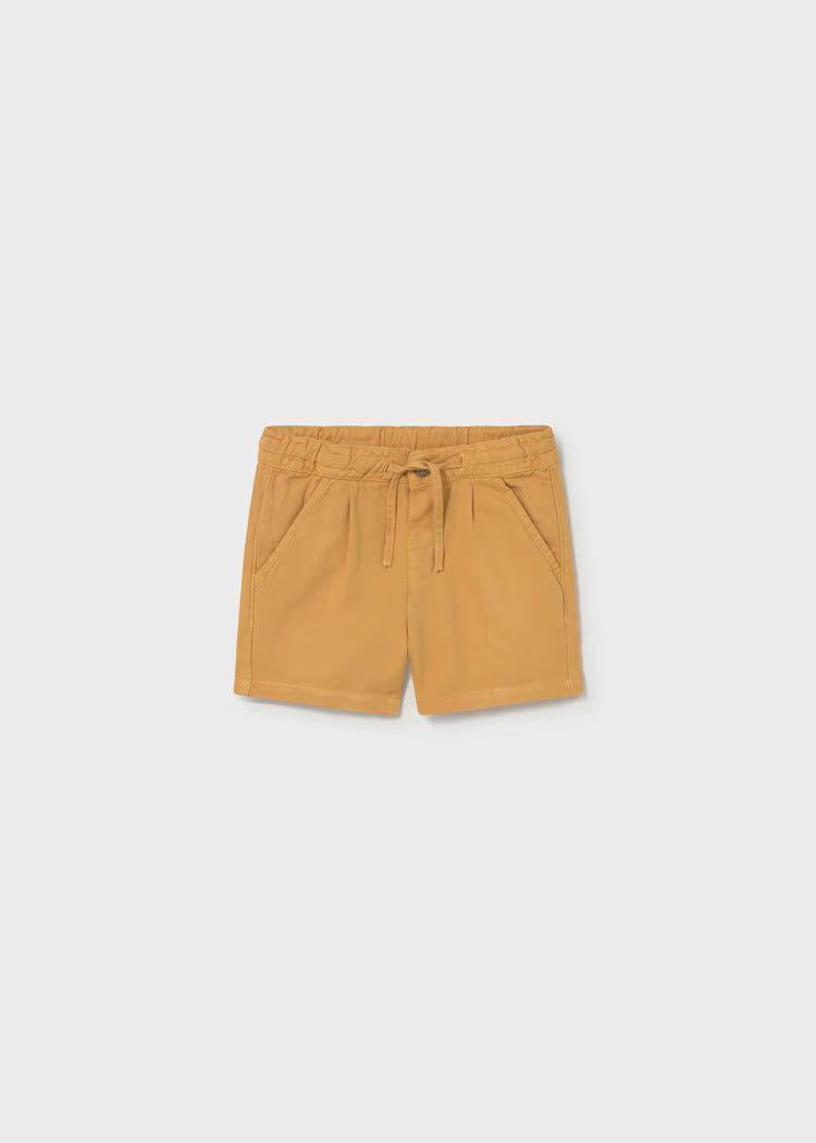 Baby Peach Linen Shorts