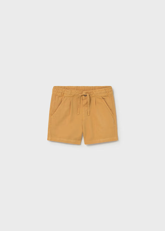 Baby Peach Linen Shorts