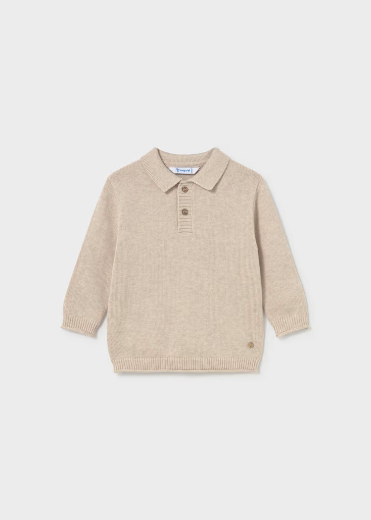 Boys polo Collar Sweater