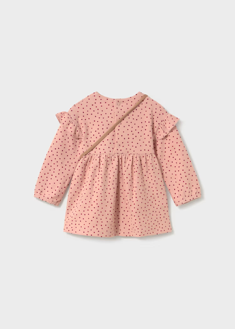 Baby Polka Dot Dress W/ Bag
