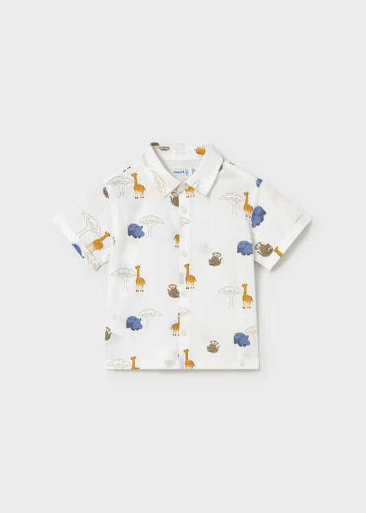 Safari Animals Printed Shirt
