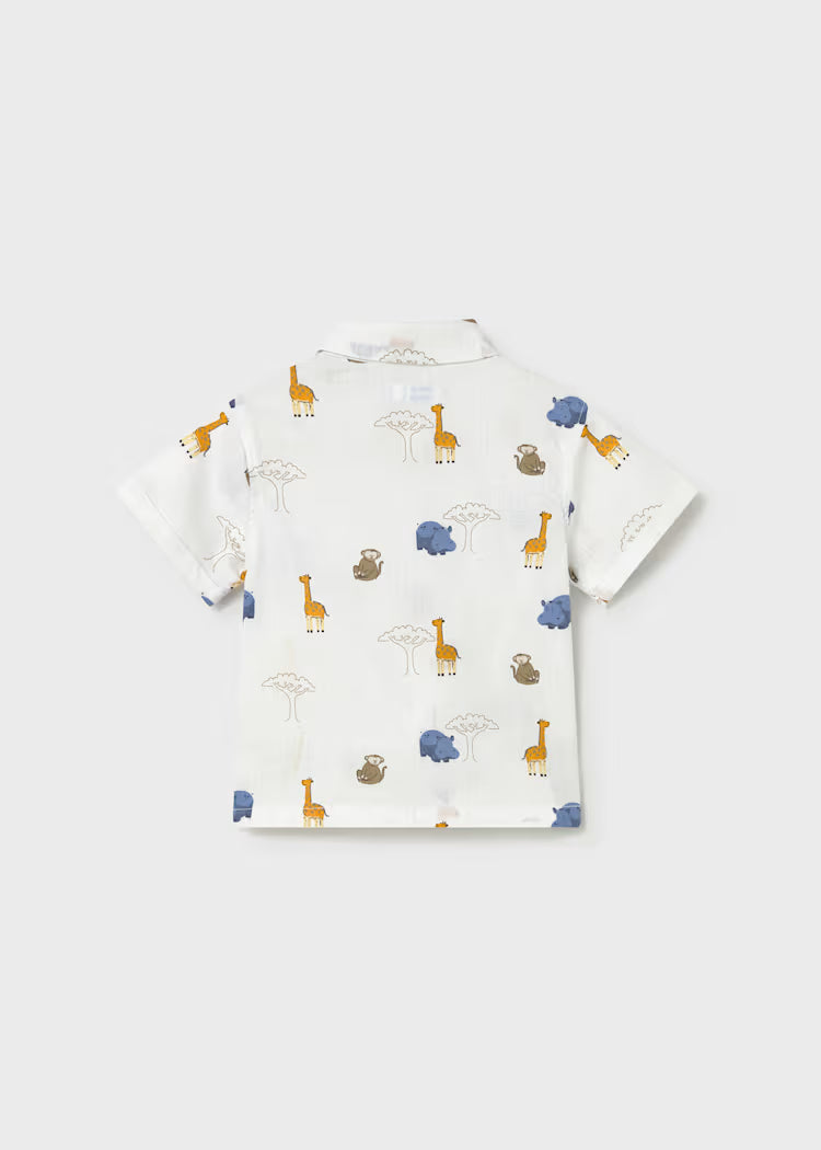Safari Animals Printed Shirt