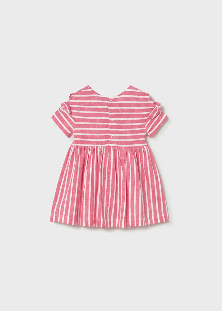 Baby Striped Dress with Crossbody bag