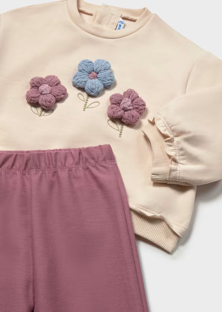 Baby Sweatshirt and Pants Set