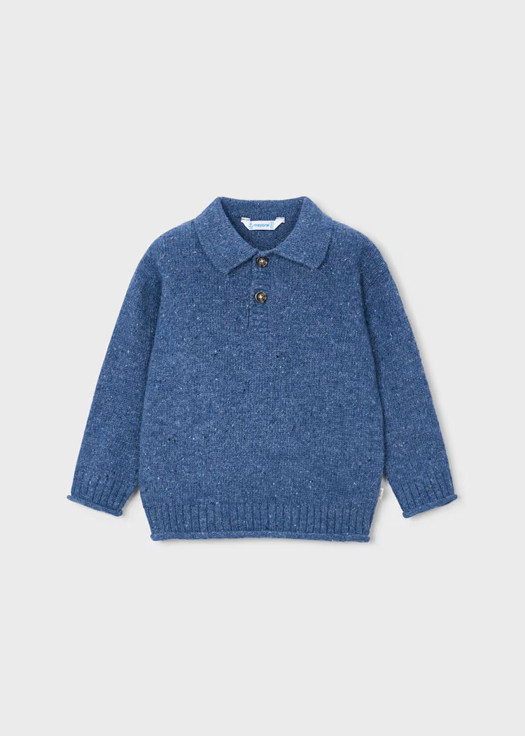 Boys Polo Collar Sweater