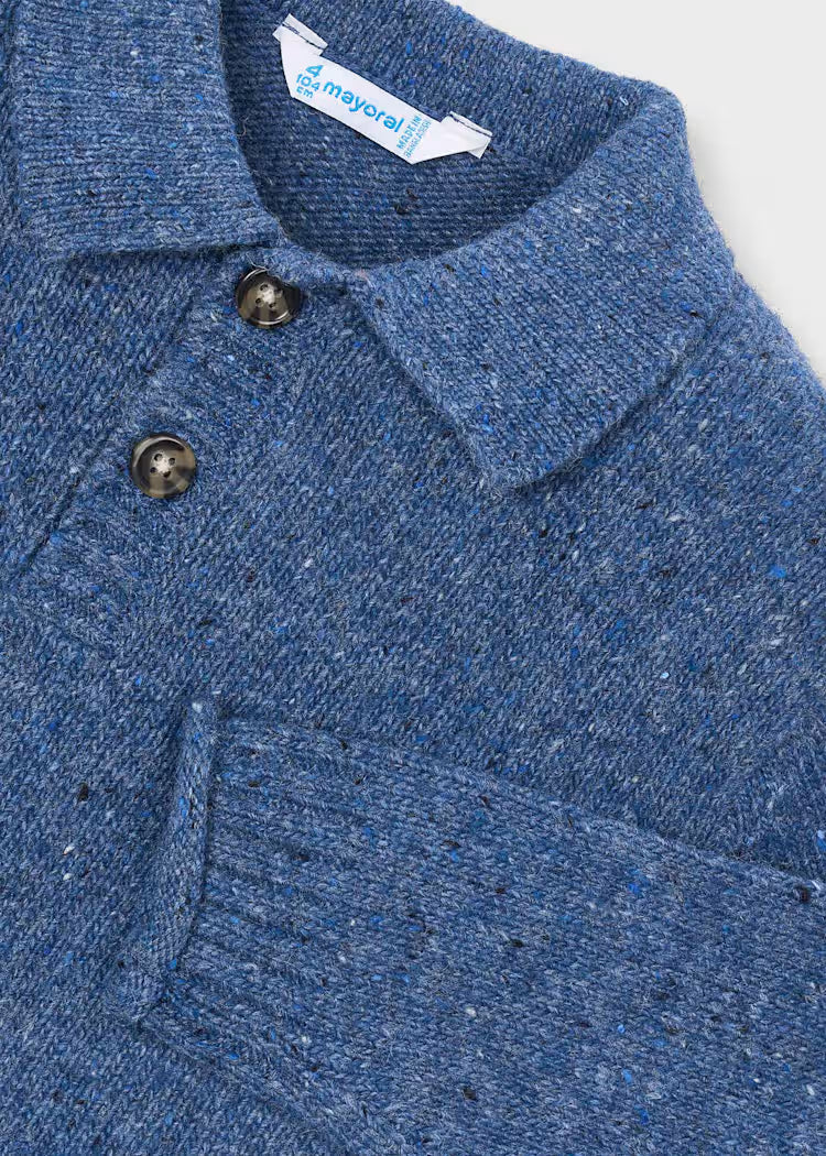 Boys Polo Collar Sweater