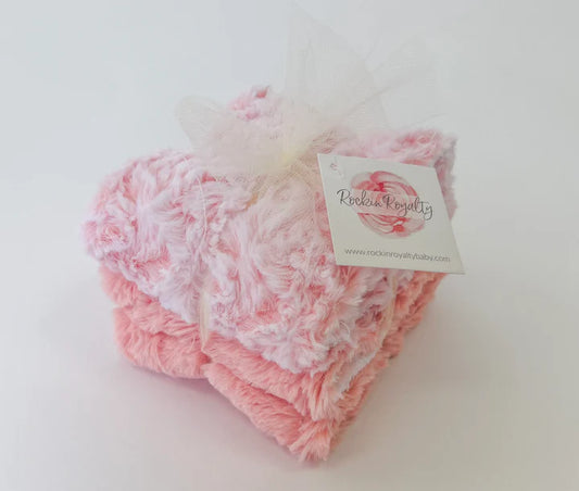 Coraluxe Marbe Burp Cloth Set