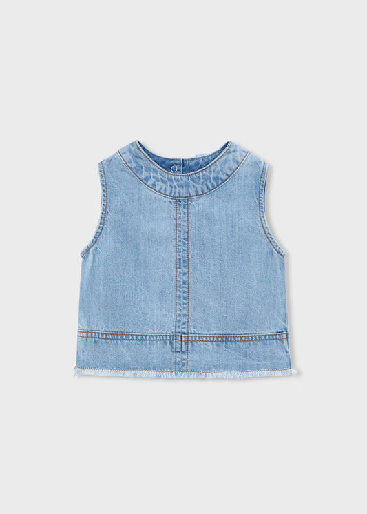 Girl Denim Top