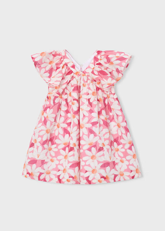 Girls Pink Floral Dress