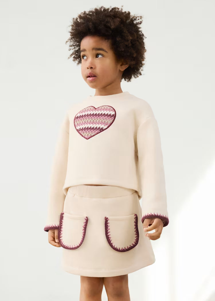 Heart Skirt Set
