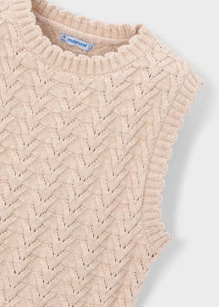 Girls Knit Vest