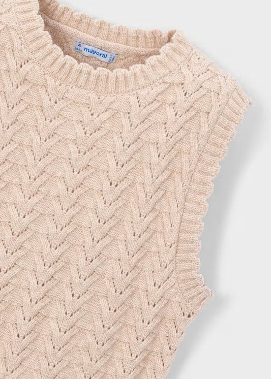 Girls Knit Vest