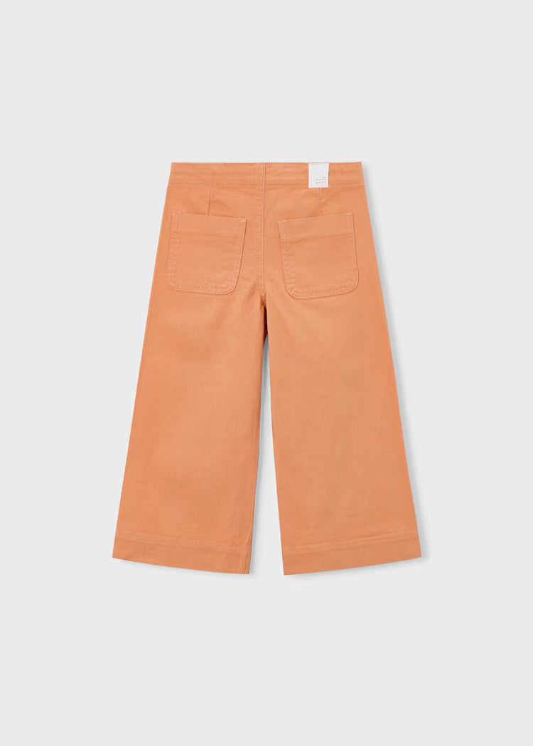 Girl's Peach Twill Pants