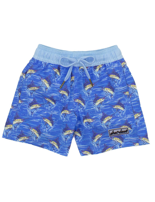 BOYS SHORDEES SWIM TRUCK MARLIN
