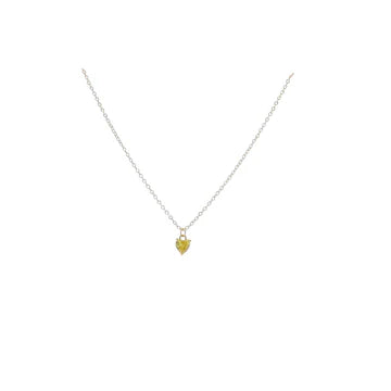 KIDS 18K GOLD PLATED CABLE CHAIN NECKLACE WITH BIRTHSTONE