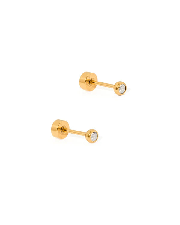 Micro Cooper Clear Gold
