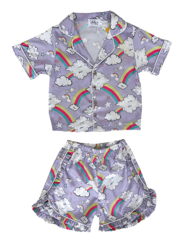 Dream Of Rainbows Silk Set